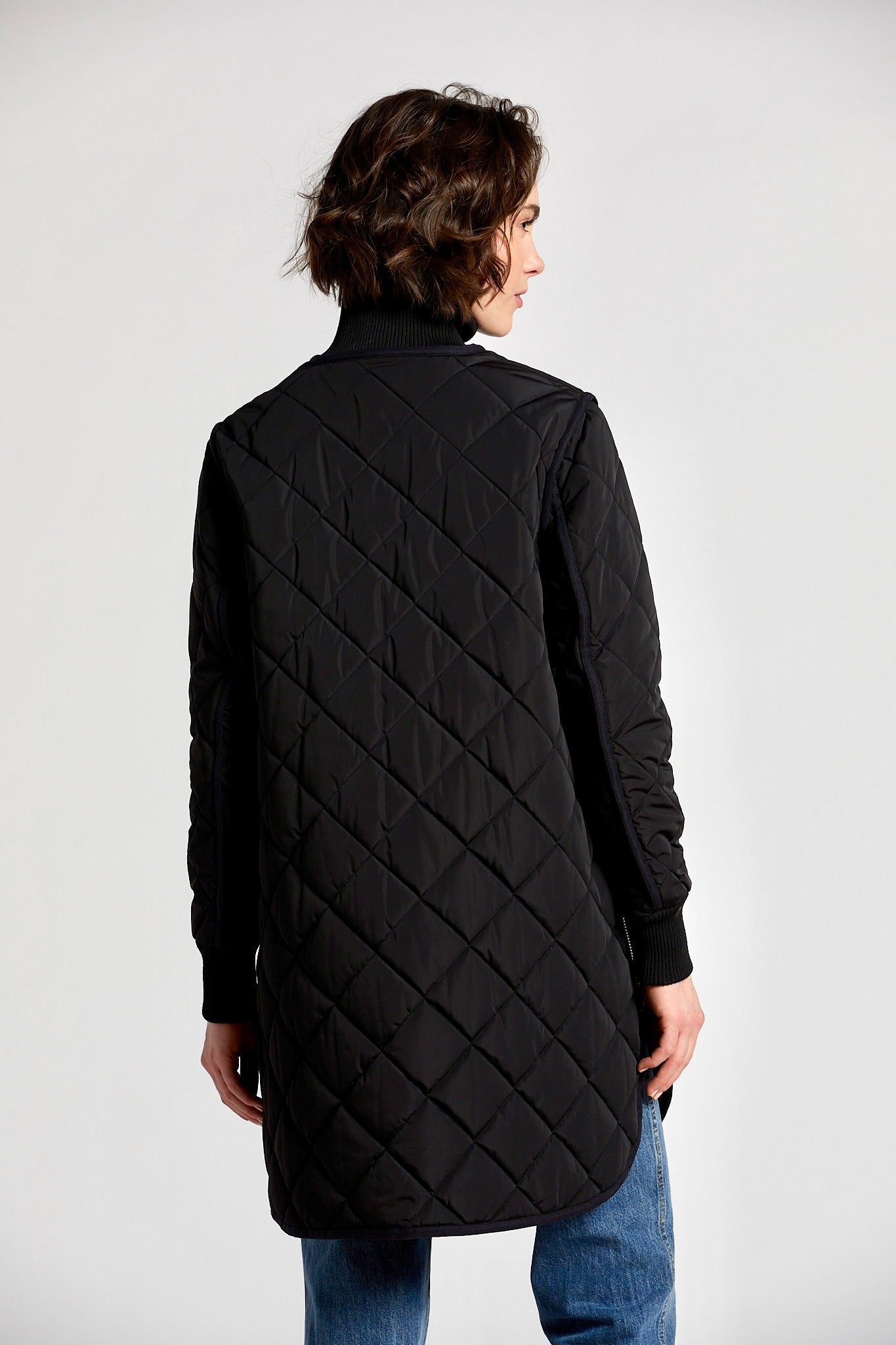 Libby Quilted Full Zip Coat