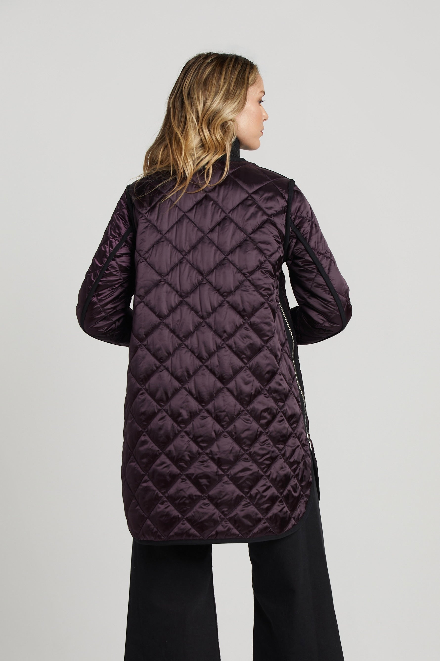 Libby Quilted Full Zip Coat