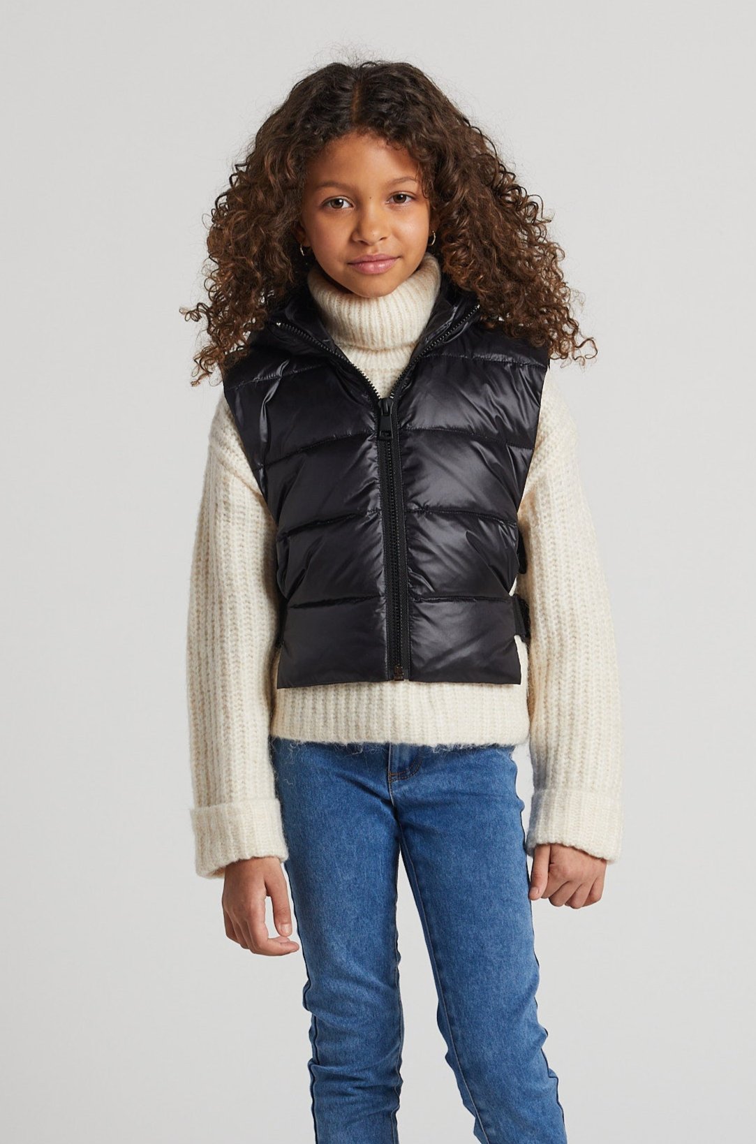 Lola Quilted Full Zip Gilet w/ Adjustable Side Buckles