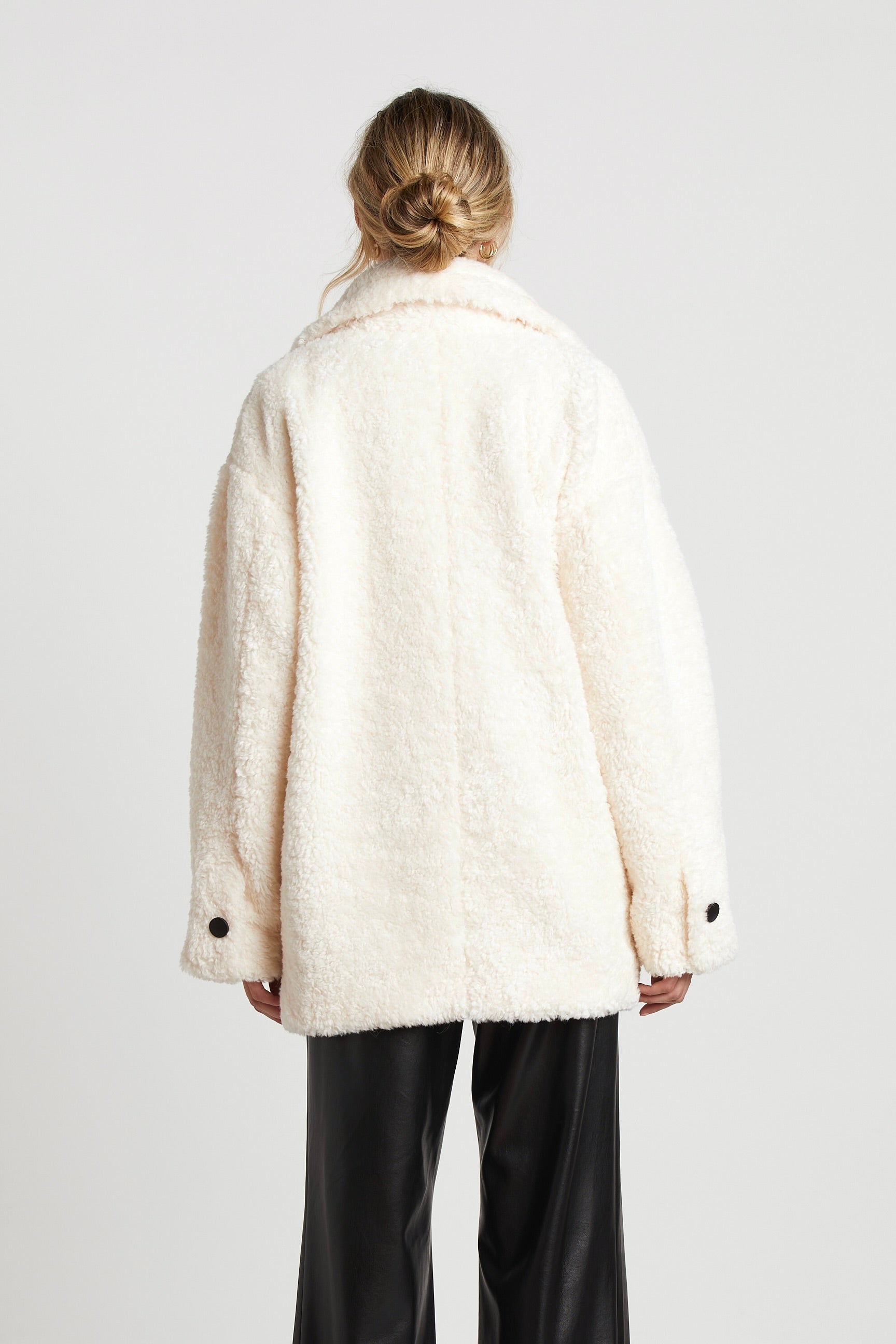 Saskia mid Length Faux Fur Coat