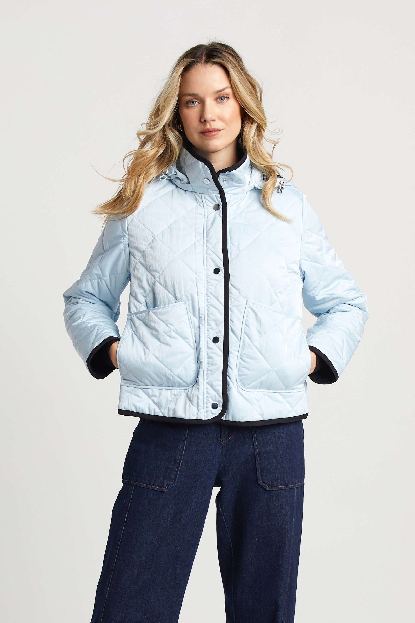 Shelby Short Quilted Hooded Jacket